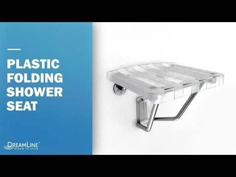 DreamLine Plastic Folding Shower Seat 4 DreamLine Plastic Folding Shower Seat - Image 2