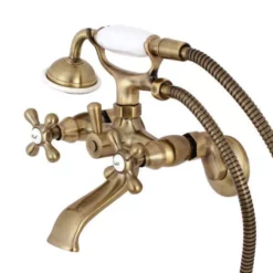 British Telephone Tub Faucet With Hand Shower -VINTAGE TUB Store ks265ab