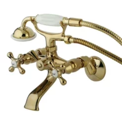 British Telephone Tub Faucet With Hand Shower -VINTAGE TUB Store ks265pb
