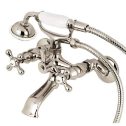 British Telephone Tub Faucet With Hand Shower -VINTAGE TUB Store ks265pn