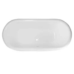 Oxford Cast Iron Freestanding Soaking Tub - No Faucet Drillings -VINTAGE TUB Store lg66de0w8pw top 6 2