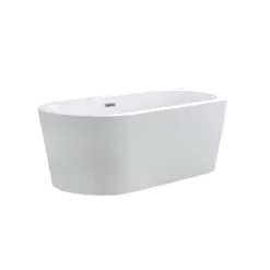 Marion Acrylic Double Ended Freestanding Tub Package -VINTAGE TUB Store marion pkg angle