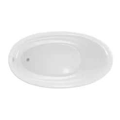 Marla 69 Inch Acrylic Drop-in Universal Drain Bathtub - White -VINTAGE TUB Store marla tub 69w 38d shot03 drukmq70sp2jjxcw