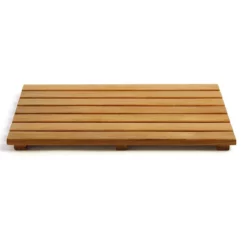 20 X 14 Inch Teak Shower Mat Tile -VINTAGE TUB Store mat2014 02 g6ns3a3s8gyjhth2