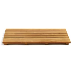 24 X 14 Inch Teak Shower Mat Tile -VINTAGE TUB Store mat2414 02 gcv1c3w4gjwpnloj