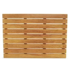 25 X 18 Inch Teak Shower Mat Tile -VINTAGE TUB Store mat2518 03 w7a7dntkfd0hnrh5