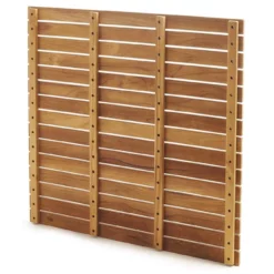 30 X 30 Inch Teak Shower Mat Tile -VINTAGE TUB Store mat3030 05 5ntrstcrgwdlrwlo