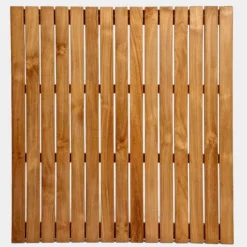 30 X 30 Inch Teak Shower Mat Tile -VINTAGE TUB Store mat3030 06 jdgnbybvaa81qiok