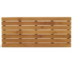 32 X 14 Inch Teak Shower Mat Tile -VINTAGE TUB Store mat3214 03 hslcxxr8mc8j6fzq