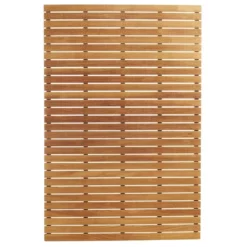 60 X 40 Inch Teak Shower Mat Tile -VINTAGE TUB Store mat6040 03 3xlmn7uostawiuzv