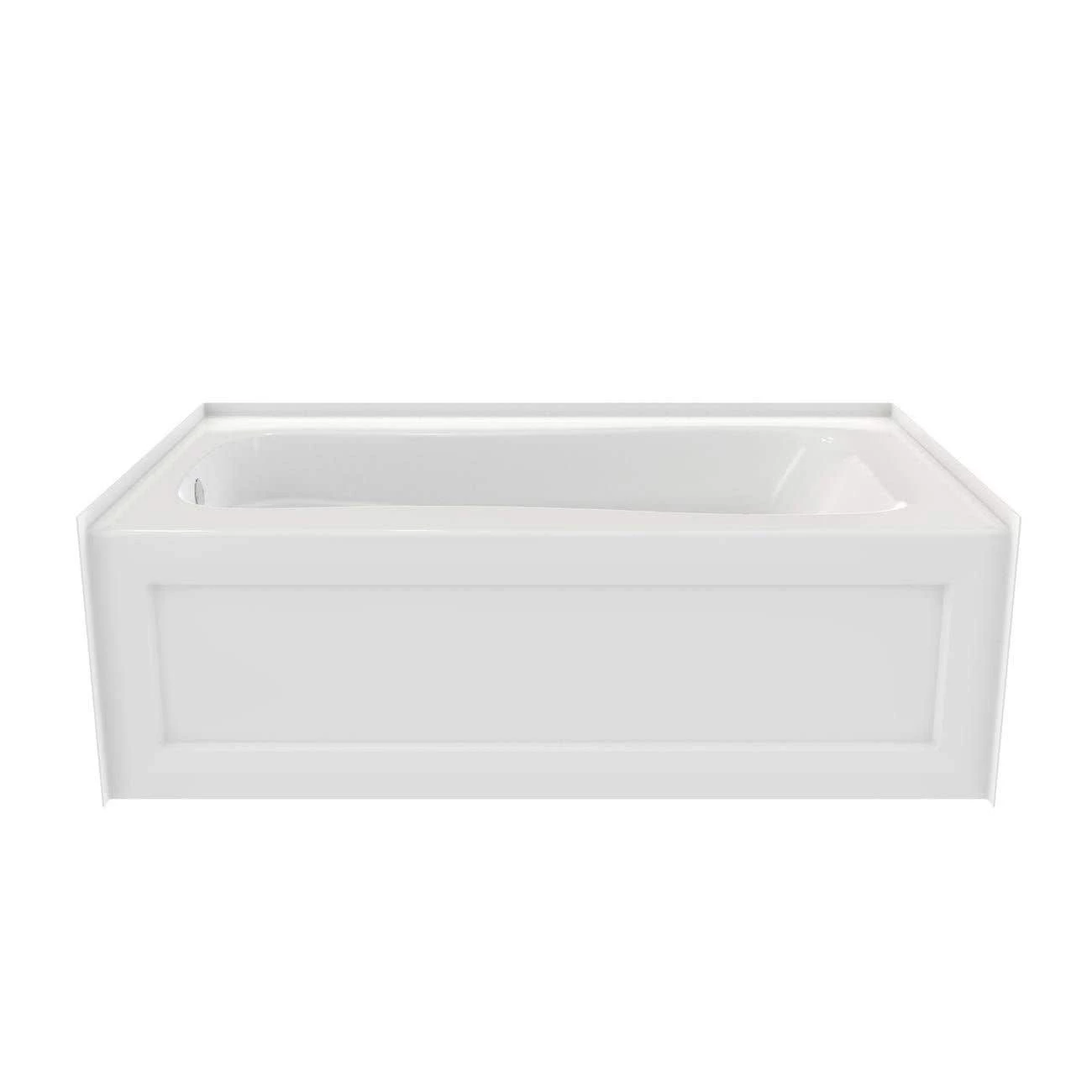 Novelli Acrylic Alcove Bathtub - White 4 Novelli Acrylic Alcove Bathtub - White - Image 2