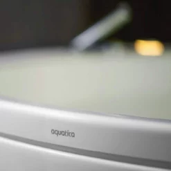 Pamela Acrylic 68 Inch Freestanding Round Bathtub - White -VINTAGE TUB Store pam wht std 07