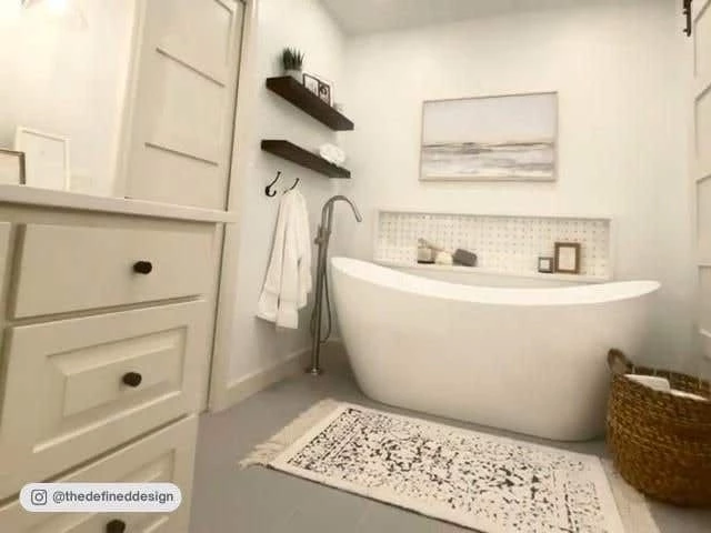 Philo Acrylic Double Slipper Freestanding Tub 6 Philo Acrylic Double Slipper Freestanding Tub - Image 4