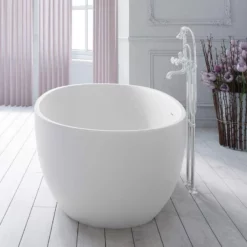 Corelia Aquatex 66 Inch Freestanding Double Ended Tub - White -VINTAGE TUB Store ps617m 06
