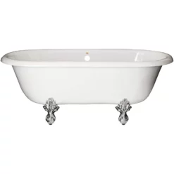 Marquis Acrylic Double Ended Clawfoot Tub - No Faucet Drillings