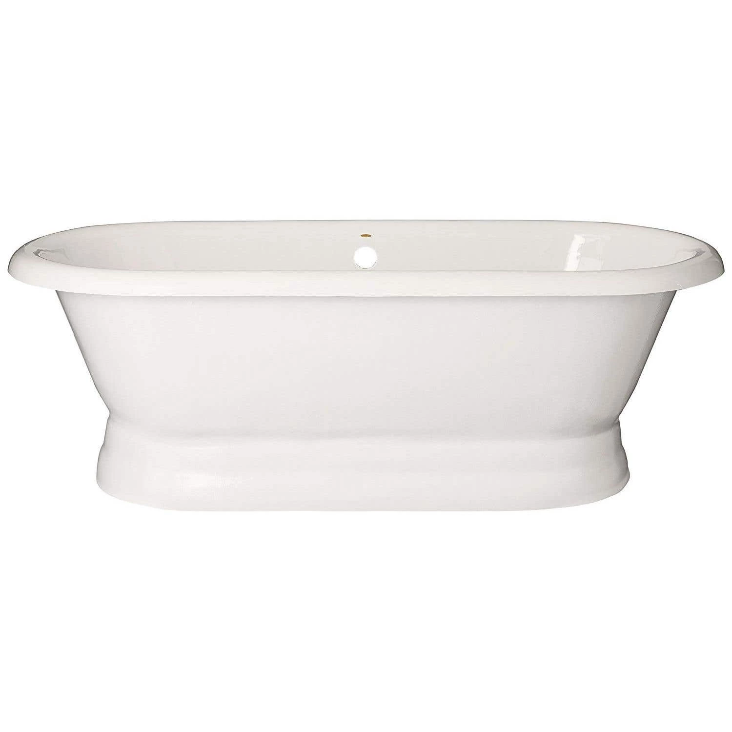 Majesty Acrylic Double Ended Pedestal Tub - No Faucet Drillings 4 Majesty Acrylic Double Ended Pedestal Tub - No Faucet Drillings - Image 2