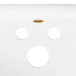 Regent Acrylic Classic Clawfoot Tub - Tub Wall Faucet Drillings -VINTAGE TUB Store restoria wall drillings 17