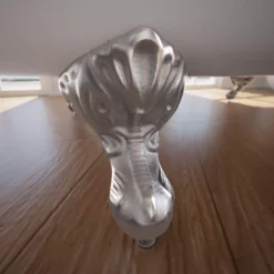 Barrett 66 Inch Double Ended Clawfoot Air Massage Tub - Made In USA -VINTAGE TUB Store rm barrett foot bn 1