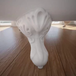 Barrett 72 Inch Double Ended Clawfoot Air Massage Tub - Made In USA -VINTAGE TUB Store rm barrett foot wh 2