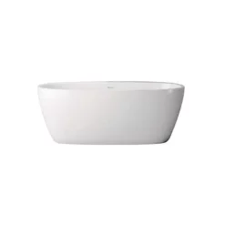 Luna Acrylic Double Ended Freestanding Tub Package -VINTAGE TUB Store rm luna front 1