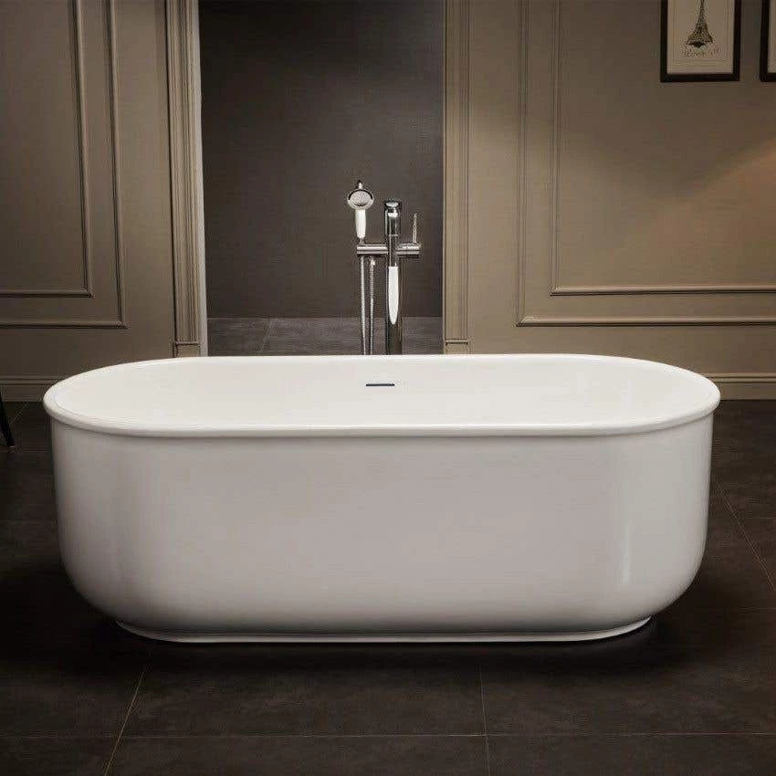 Taft Acrylic Double Ended Freestanding Tub - No Faucet Drillings 4 Taft Acrylic Double Ended Freestanding Tub - No Faucet Drillings - Image 2