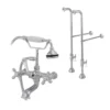 Freestanding British Telephone Clawfoot Tub Faucet With Handshower -VINTAGE TUB Store rm146 rmnsl4 s