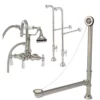 Clawfoot Tub Freestanding Gooseneck Faucet Set 1 Clawfoot Tub Freestanding Gooseneck Faucet Set -VINTAGE TUB Store rm402fs c