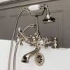 Deck Mount British Telephone Clawfoot Tub Faucet W/ Handshower 1 Deck Mount British Telephone Clawfoot Tub Faucet W/ Handshower -VINTAGE TUB Store rm463bn 2 1