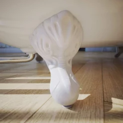 Versal Acrylic Slipper Clawfoot Tub - Made In USA -VINTAGE TUB Store rm60sl0acwh wh life foot