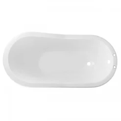 Mila Cast Iron Slipper Clawfoot Tub - Rim Faucet Drillings -VINTAGE TUB Store rm61sl7bn top 4 12