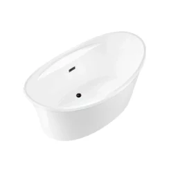Silas Acrylic Double Slipper Freestanding Tub -VINTAGE TUB Store rma1 orb side