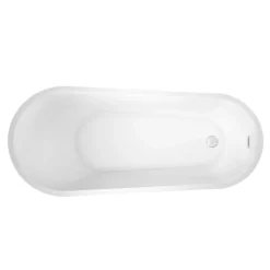 Julia Acrylic Slipper Freestanding Tub - No Faucet Drillings -VINTAGE TUB Store rma10 c top