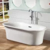 Liam 69 Inch Acrylic Double Ended Freestanding Tub - No Faucet Drillings 1 Liam 69 Inch Acrylic Double Ended Freestanding Tub - No Faucet Drillings -VINTAGE TUB Store rma240 s