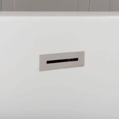 Hudson Acrylic Double Ended Freestanding Tub - No Faucet Drillings -VINTAGE TUB Store rma340 detail 2 1