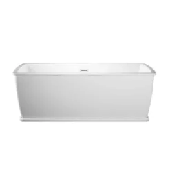 Rourke 70 Inch Acrylic Double Ended Freestanding Tub -VINTAGE TUB Store rma5 w