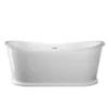 Valeta 69 Inch Acrylic Double Slipper Freestanding Tub 1 Valeta 69 Inch Acrylic Double Slipper Freestanding Tub -VINTAGE TUB Store rma6 s