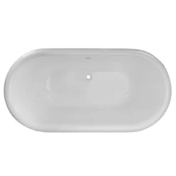 Juniper Acrylic Double Ended Clawfoot Tub - No Faucet Drillings - Lion Paw Feet -VINTAGE TUB Store rma60de0wdis top 4 23