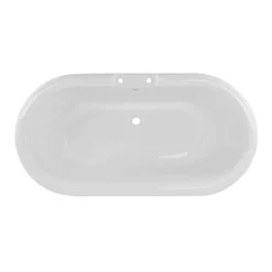 Windsor 66 Inch Acrylic Double Ended Tub And Shower Package - White / Chrome Feet & Fixtures 10 Windsor 66 Inch Acrylic Double Ended Tub And Shower Package - White / Chrome Feet & Fixtures -VINTAGE TUB Store rma60de7wdiw 4 11