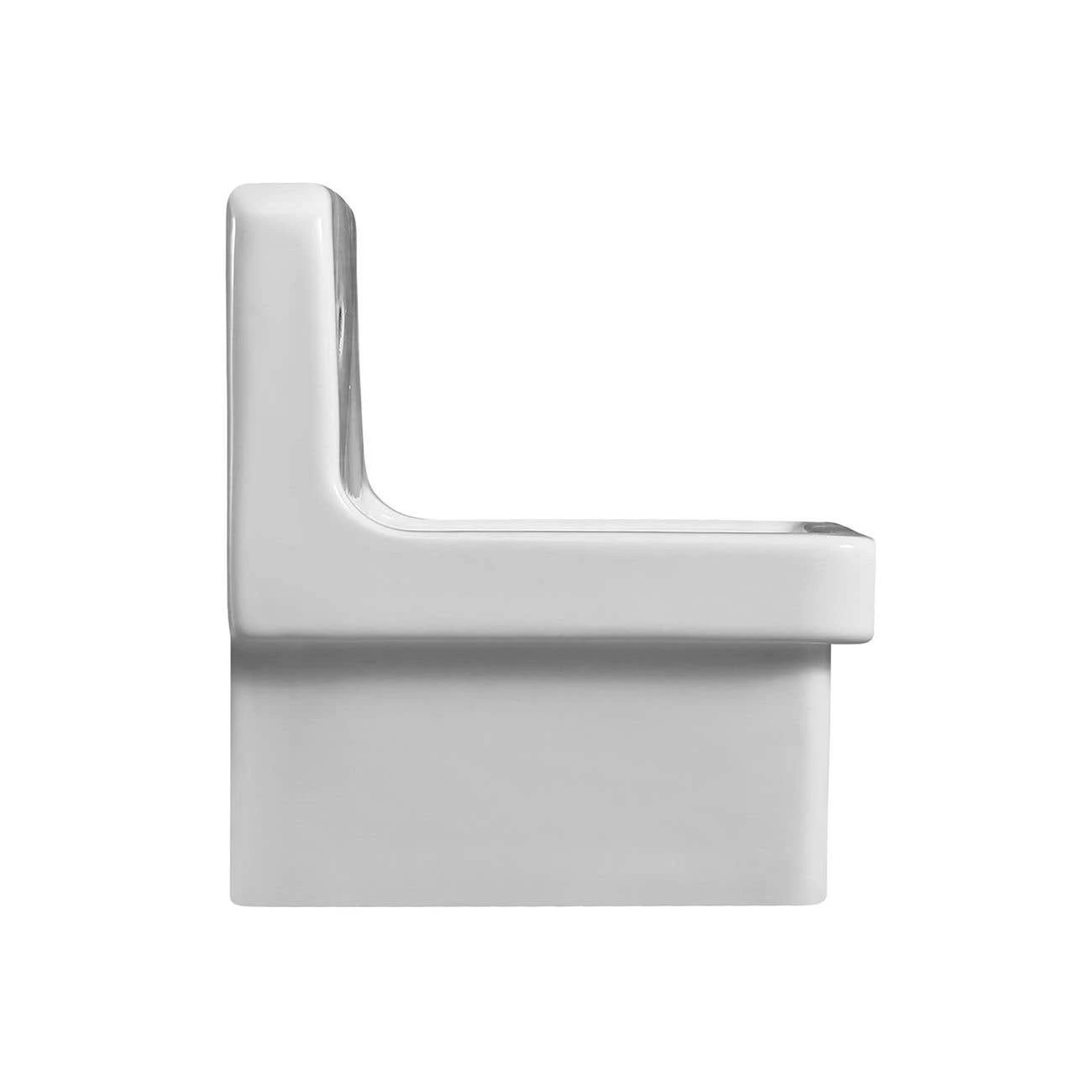 White 22 Inch Porcelain Wall Mount Utility Sink 6 White 22 Inch Porcelain Wall Mount Utility Sink - Image 4