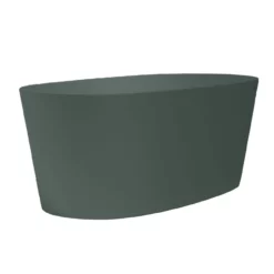 Solano 59 Inch Resin Double Ended Matte Tub -VINTAGE TUB Store rmbb1 av