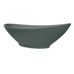 Atwell 75 Inch Resin Double Slipper Matte Tub -VINTAGE TUB Store rmbb11 av