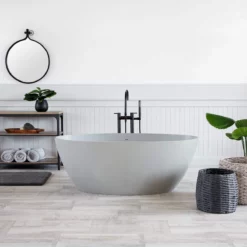 Costera Resin Double Ended Matte Tub -VINTAGE TUB Store rmbb2 st life2 1