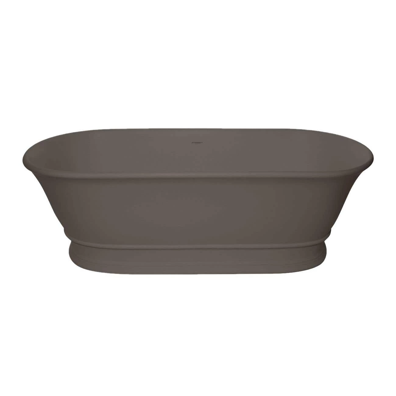 Lugano 68 Inch Resin Double Ended Matte Tub 6 Lugano 68 Inch Resin Double Ended Matte Tub - Image 4