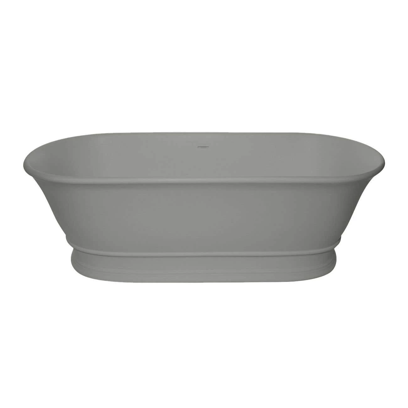 Lugano 68 Inch Resin Double Ended Matte Tub 8 Lugano 68 Inch Resin Double Ended Matte Tub - Image 6
