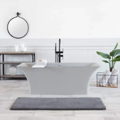 Savoy 66 Inch Resin Double Ended Matte Tub