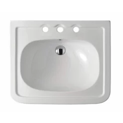 Valeta 24 Inch Pedestal Sink -VINTAGE TUB Store rmbcg24 8 top