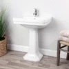 Valeta 24 Inch Pedestal Sink -VINTAGE TUB Store rmbcg24 s life