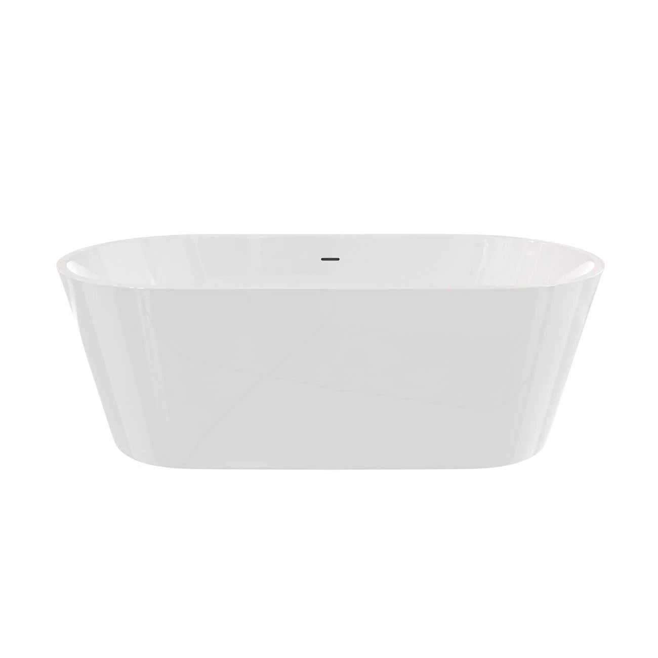 Mia Freestanding Acrylic Soaking Tub - No Faucet Drillings 6 Mia Freestanding Acrylic Soaking Tub - No Faucet Drillings - Image 4