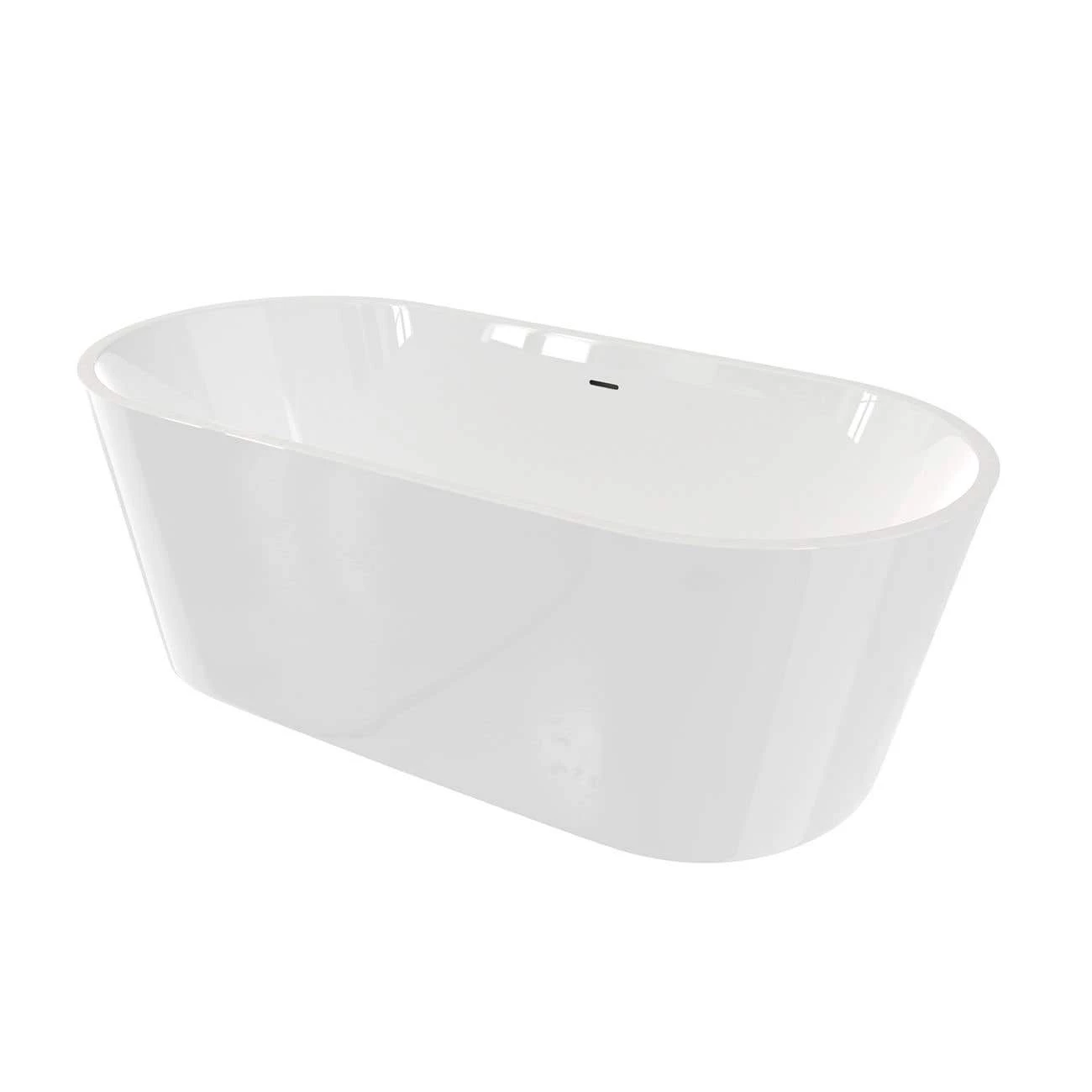 Mia Freestanding Acrylic Soaking Tub - No Faucet Drillings 7 Mia Freestanding Acrylic Soaking Tub - No Faucet Drillings - Image 5