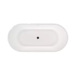 Mia Freestanding Acrylic Soaking Tub - No Faucet Drillings 13 Mia Freestanding Acrylic Soaking Tub - No Faucet Drillings -VINTAGE TUB Store rmbp03 67 tub matte black shot03 jtzsahwinp8wz7zf